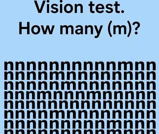 Eye Test Challenge: Count the Letter “m”!