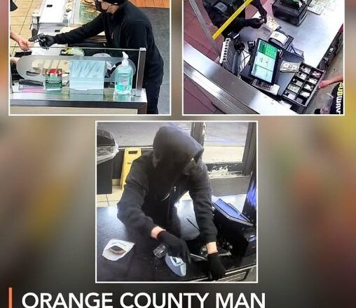 Orange County Man Pleads Guilty in Series of Violent Restaurant Robberies