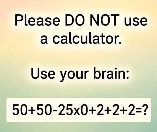Only Sharp Minds Can Solve This Tricky Math Challenge! 🧠