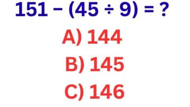 Can You Solve This Math Puzzle Without Making a Mistake? 🧠🔢