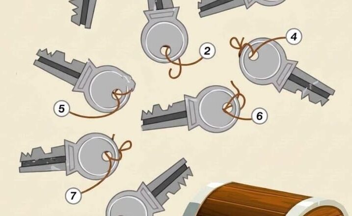 Only One Key Opens the Chest — Can You Find It?