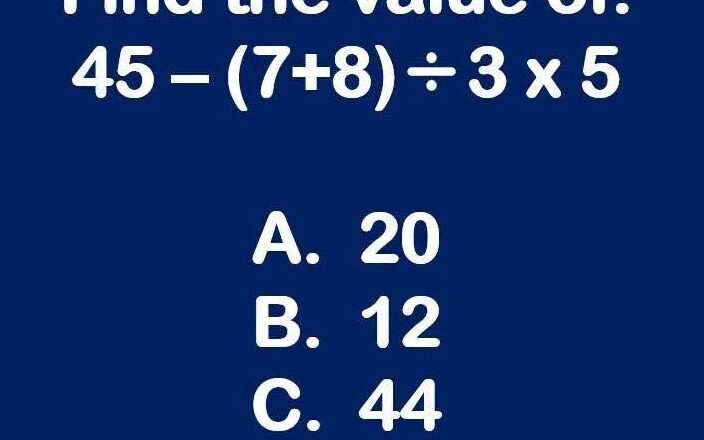 🧠 Can You Solve This Math Puzzle?