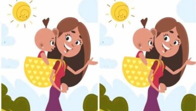 Can You Spot the 1 Hidden Difference? 👩‍👧🌼