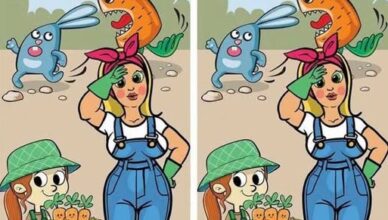 🥕 Can You Spot the ONE Difference in This Carrot Garden?