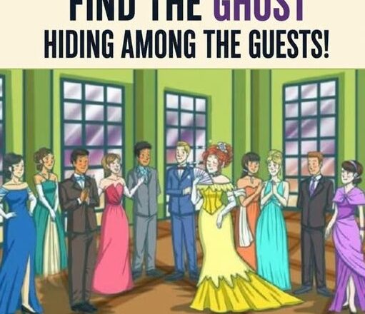 Can You Find the Ghost Hiding Among the Guests?