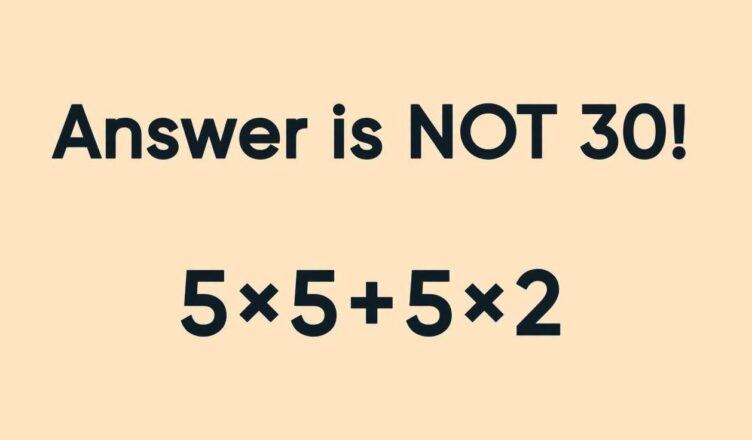Can You Solve This Math Puzzle?