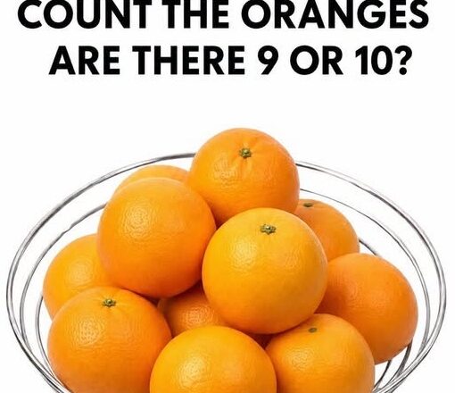 Vision Test: Can You Count the Oranges?
