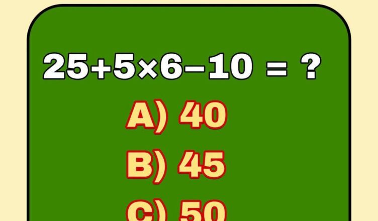 Can You Solve This Math Problem Without a Calculator? 🧠🤔