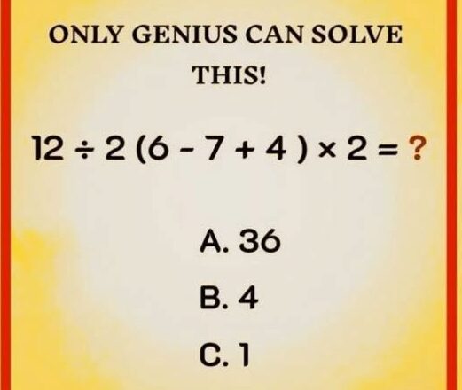 The Tricky Math Puzzle