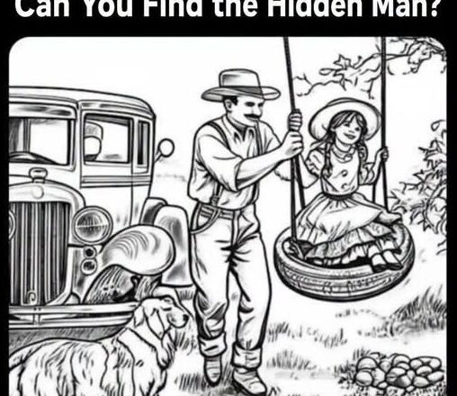 TEST YOUR EYES: CAN YOU FIND THE HIDDEN MAN?