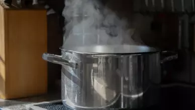 In Lori Province, a pot of food spilled onto a 2.5-year-old child.