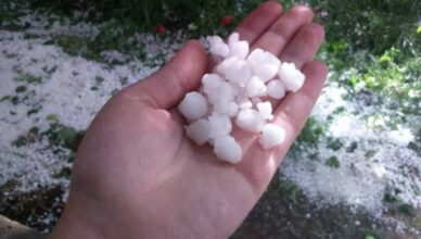 Hail is expected across the entire territory of Armenia.