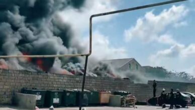 Major fire