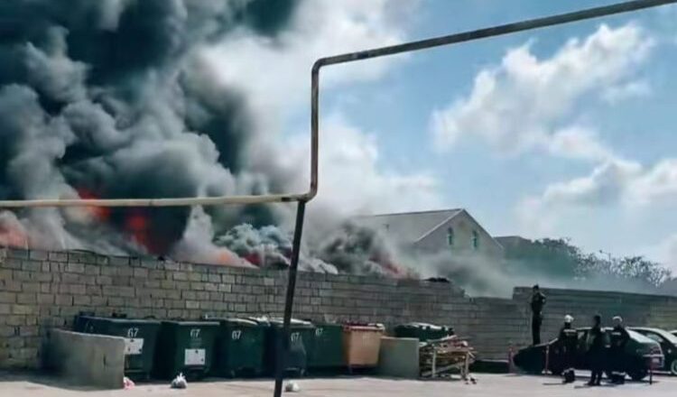 Major fire