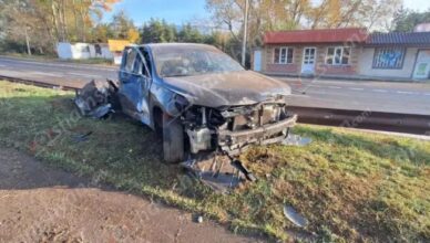 Accident on the Yerevan-Sevan road: Vanik M. transported to hospital.