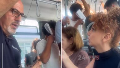 Tense situation: Dispute on the bus. “You’re taking me for a fool—I’m going to sue.”