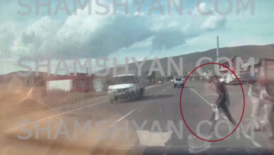 In Tsovagyugh, a 60-year-old driver struck a 35-year-old pedestrian with a BYD vehicle; the pedestrian was taken to the hospital.