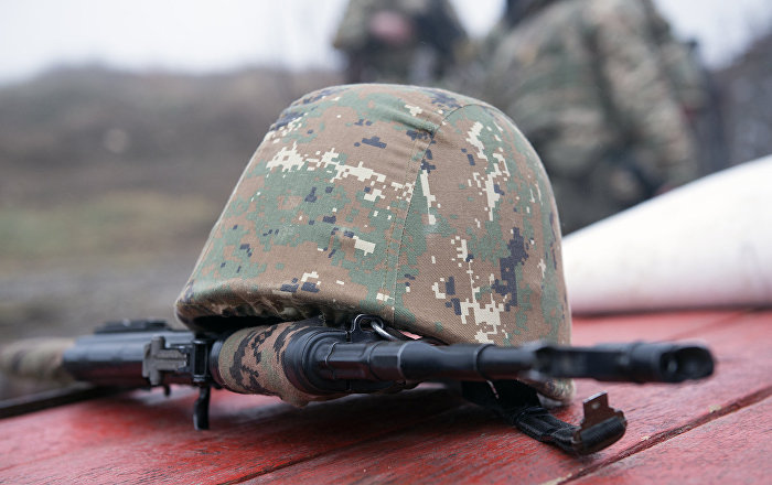 A contract serviceman has died as a result of an explosion.
